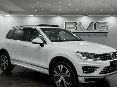 Used VW Touareg R-line 262 HP (192 kW) 2016 White SUV