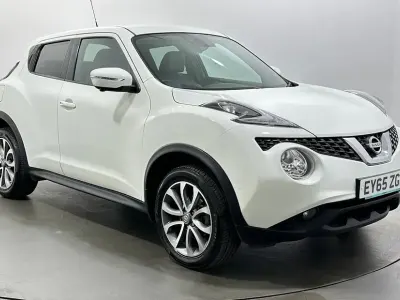 Used Nissan Juke Tekna 117 HP (86 kW) 2015 White SUV