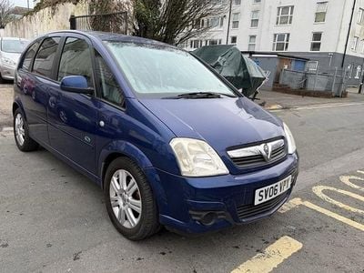 Used Vauxhall Meriva Active 104 HP (76 kW) 2006 Blue MPV