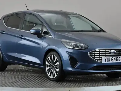 Used Ford Fiesta Titanium X 125 HP (91 kW) 2023 Blue Hatchback