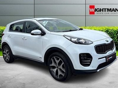 Used Kia Sportage GT-Line 174 HP (127 kW) 2016 White SUV