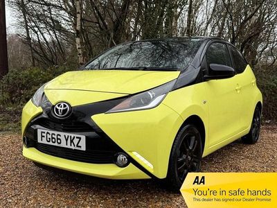 Yellow Used 2016 Toyota Aygo X-cite Hatchback | £6,799 (Fair price)