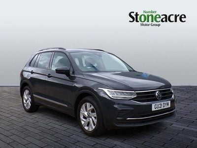 Grey Used 2021 VW Tiguan Life SUV | £14,495 (Fair price)