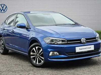 Used VW Polo United 95 HP (69 kW) 2021 Blue Hatchback
