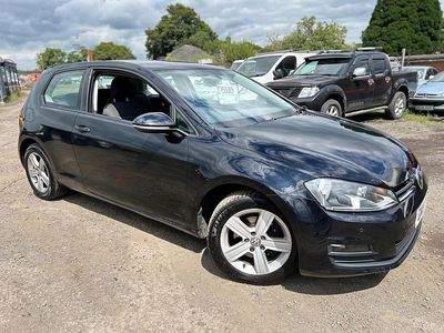 Used VW Golf VII Match 125 HP (91 kW) 2015 Black Hatchback