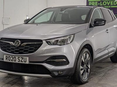Used Vauxhall Grandland X SRi 130 HP (95 kW) 2020 Grey SUV