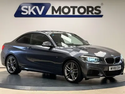 Begagnad BMW 218 M Sport 2018 Grå Sportkupé