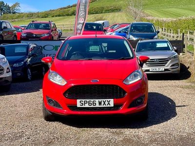 Usado Ford Fiesta Titanium 2016 Vermelho Citadino