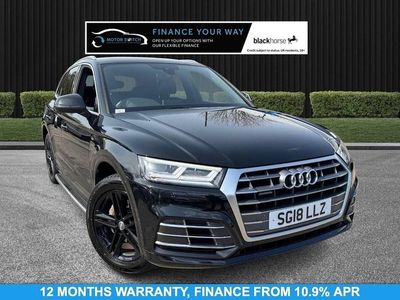 Used Audi Q5 S-Line 190 HP (139 kW) 2018 Black SUV