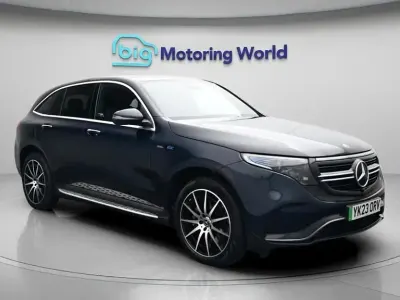 Used Mercedes EQC400 AMG line 300 kW (408 HP) 2022 Blue SUV