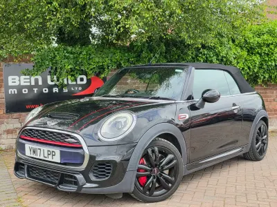 Used Mini John Cooper Works Cabriolet 2017 Black Cabriolet