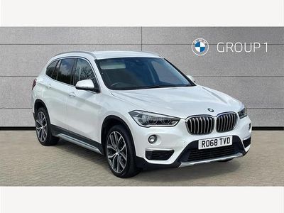 Used BMW X1 xLine 190 HP (139 kW) 2018 White SUV