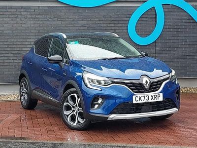 Used Renault Captur Techno 160 HP (117 kW) 2023 Blue SUV