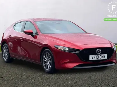 Used Mazda 3 2019 Red Hatchback