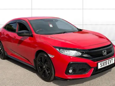 Used Honda Civic Sport 182 HP (133 kW) 2019 Red Hatchback