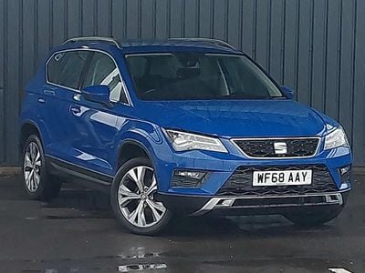 Used Seat Ateca SE Technology 115 HP (84 kW) 2018 Blue SUV