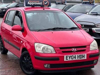Red Used 2004 Hyundai Getz Hatchback | £975 (Expensive)