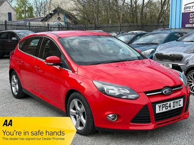Used Ford Focus Zetec 115 HP (84 kW) 2014 Red Hatchback