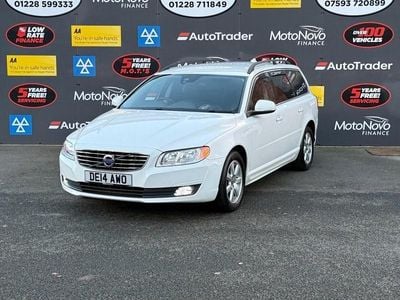 White Used 2014 Volvo V70 Business Edition Estate | £8,450 (Fair price)