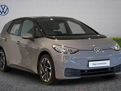 Used VW ID.3 Pure 110 kW (150 HP) 2021 Grey Hatchback