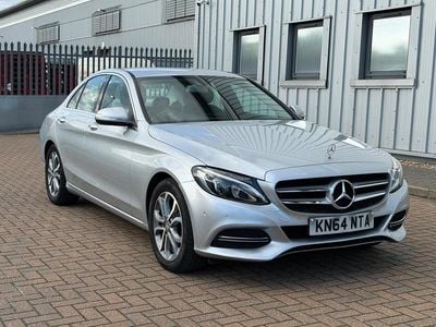 Begagnad Mercedes C220 170 HK (125 kW) 2014 Silver Sedan