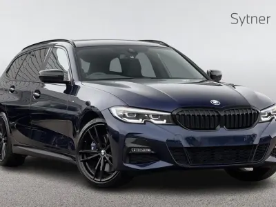Used BMW 330 M Sport 288 HP (211 kW) 2020 Blue Estate