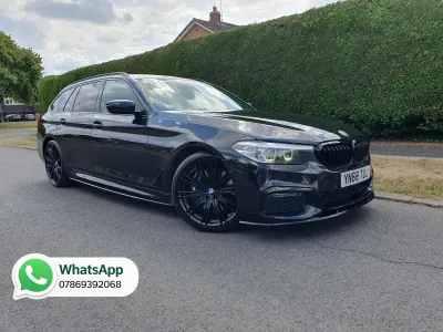 Used BMW 540 M Sport 2018 Black Estate