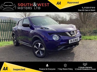 Used Nissan Juke 112 HP (82 kW) 2019 Blue SUV