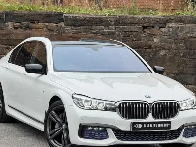 Used BMW 730L M Sport 265 HP (194 kW) 2016 White Sedan