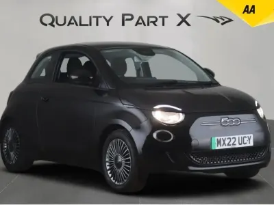 Used Fiat 500e Icon 86 kW (118 HP) 2022 Black Hatchback