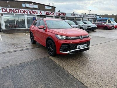 Used VW Tiguan R-line 150 HP (110 kW) 2024 Red SUV