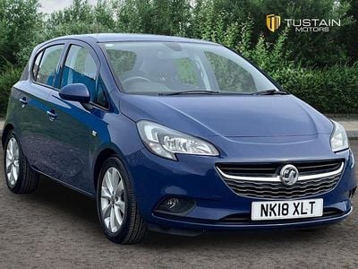 Used Vauxhall Corsa 90 HP (66 kW) 2018 Blue Hatchback