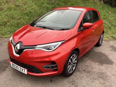 Used Renault Zoe GT-Line 100 kW (136 HP) 2020 Red Hatchback
