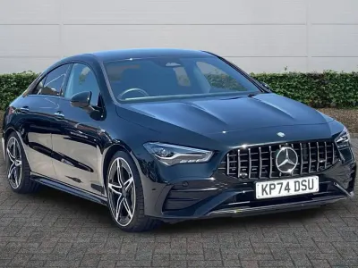 Used Mercedes CLA35 AMG Premium 306 HP (225 kW) 2024 Black Coupe