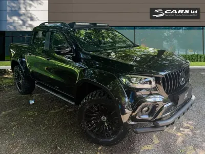 Used Mercedes X350 2019 Black Pickup
