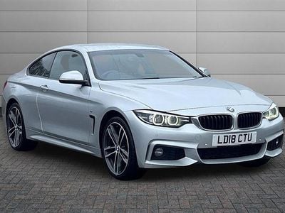 Used BMW 420 M Sport 190 HP (139 kW) 2018 Silver Coupe