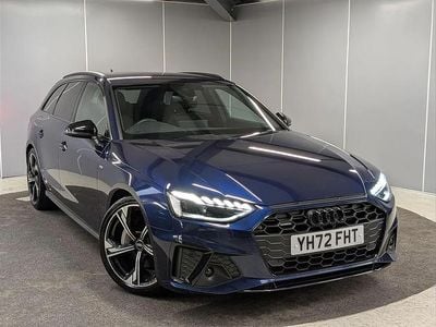 Blue Used 2022 Audi A4 Black Edition Estate | £27,795 (A bit pricey)