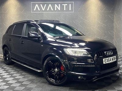 Used Audi Q7 S-line plus 245 HP (180 kW) 2014 Black SUV