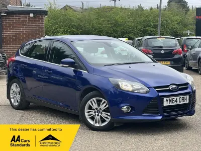 Used Ford Focus Titanium 125 HP (91 kW) 2014 Blue Hatchback