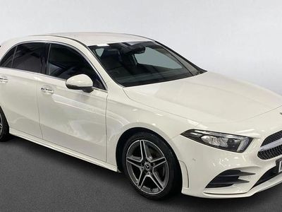 Used Mercedes A180 AMG Line Premium 136 HP (100 kW) 2020 White Hatchback