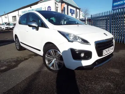 Gebraucht Peugeot 3008 Allure 120 PS (88 kW) 2016 Weiß SUV