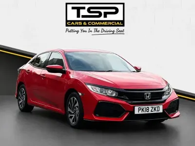Used Honda Civic SE 129 HP (94 kW) 2018 Red Hatchback