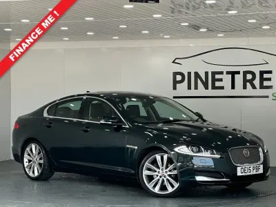 Used Jaguar XF Portfolio 200 HP (147 kW) 2015 Green Sedan