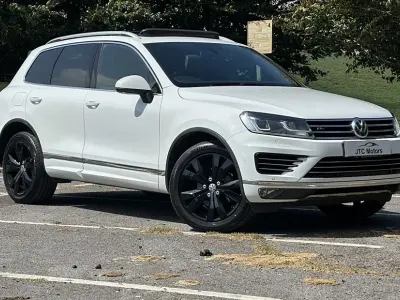 Used VW Touareg R-line 262 HP (192 kW) 2015 White SUV