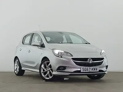 Used Vauxhall Corsa SRi 90 HP (66 kW) 2017 Silver Hatchback