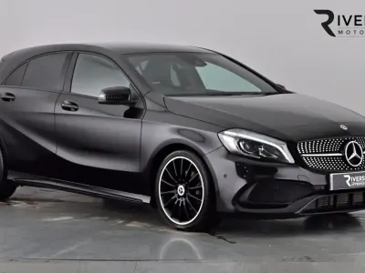 Używany Mercedes A200 AMG line 136 KM (100 kW) 2017 Czarny Hatchback