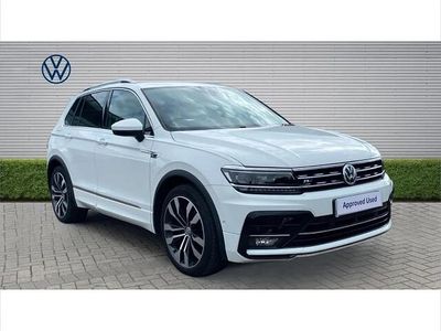 Used VW Tiguan R-line 150 HP (110 kW) 2019 White SUV