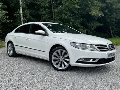 Used VW CC GT 177 HP (130 kW) 2014 White Sedan