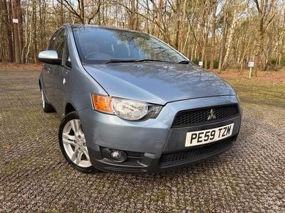 Used Mitsubishi Colt 2009 Blue Hatchback