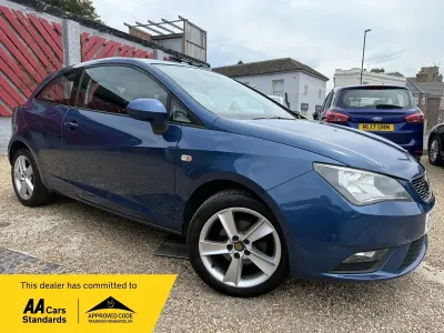 Used Seat Ibiza Sport 85 HP (62 kW) 2013 Blue Hatchback